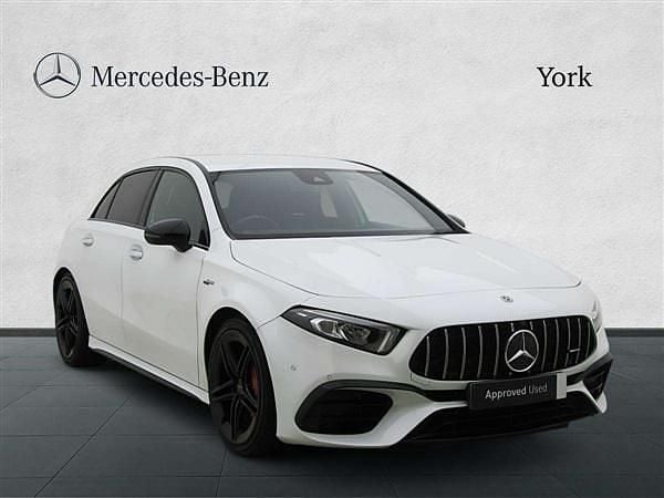 White Used 2020 Mercedes A45 AMG Hatchback | £30,800 (Good price) - Image 1/4