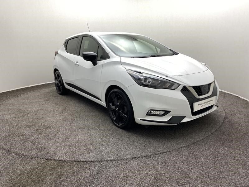 White Used 2022 Nissan Micra S Hatchback | £12,990 (A bit pricey) - Image 1/4