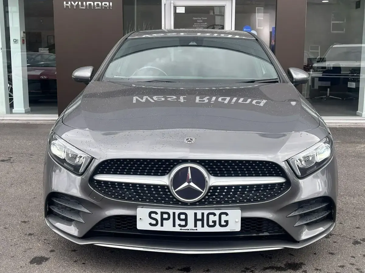 Used Mercedes A220 AMG line 190 HP (139 kW) 2019 Grey Hatchback