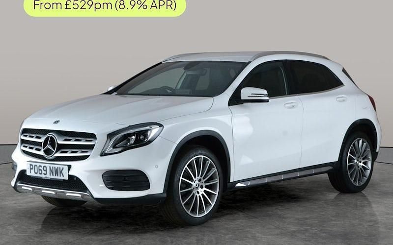 Used Mercedes GLA200 AMG line 156 HP (114 kW) 2019 White SUV