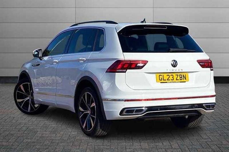 Used VW Tiguan R-line 150 HP (110 kW) 2023 White SUV