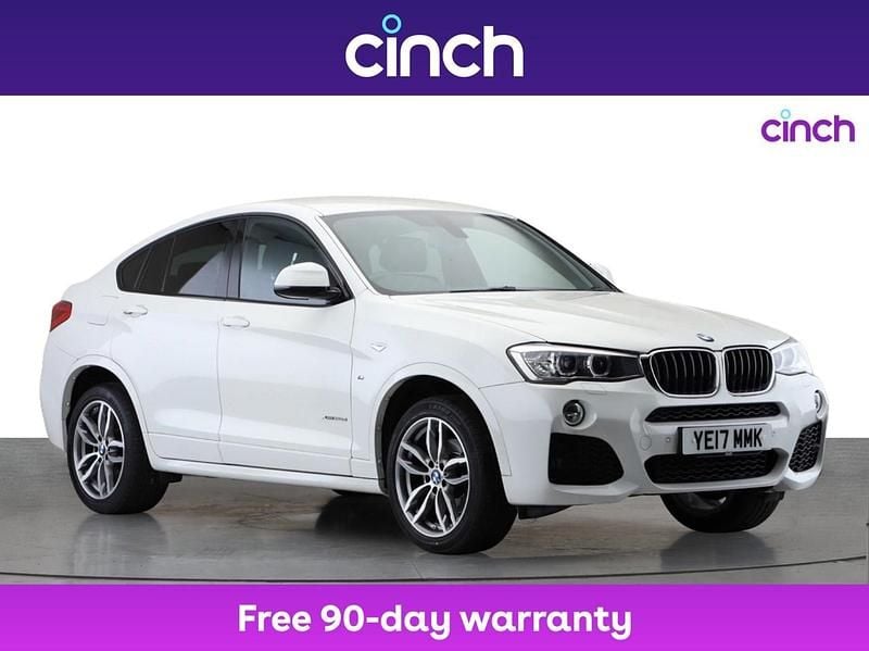 White Used 2017 BMW X4 M Sport SUV | £18,349 (Fair price) - Image 1/3