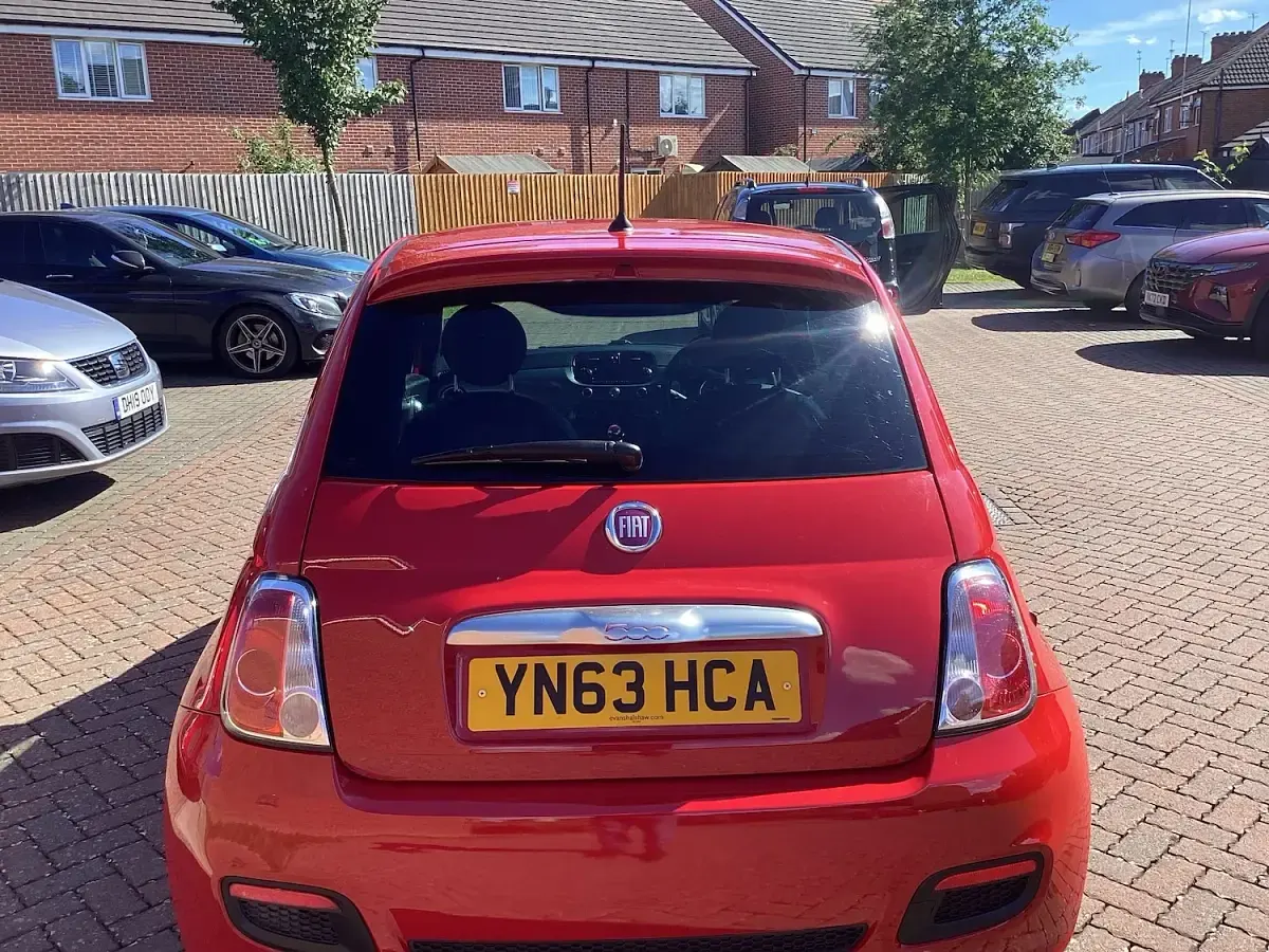 Used Fiat 500 S 69 HP (50 kW) 2013 Red Hatchback