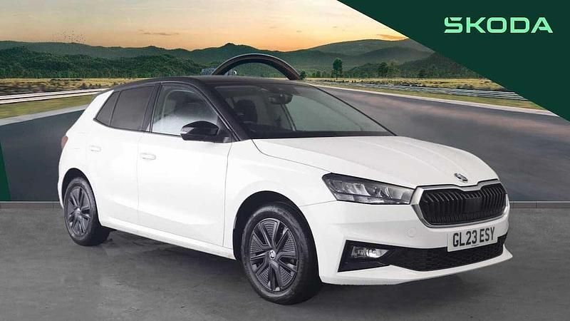 White Used 2023 Skoda Fabia Colour Edition Hatchback | £13,295 (Fair price) - Image 1/4