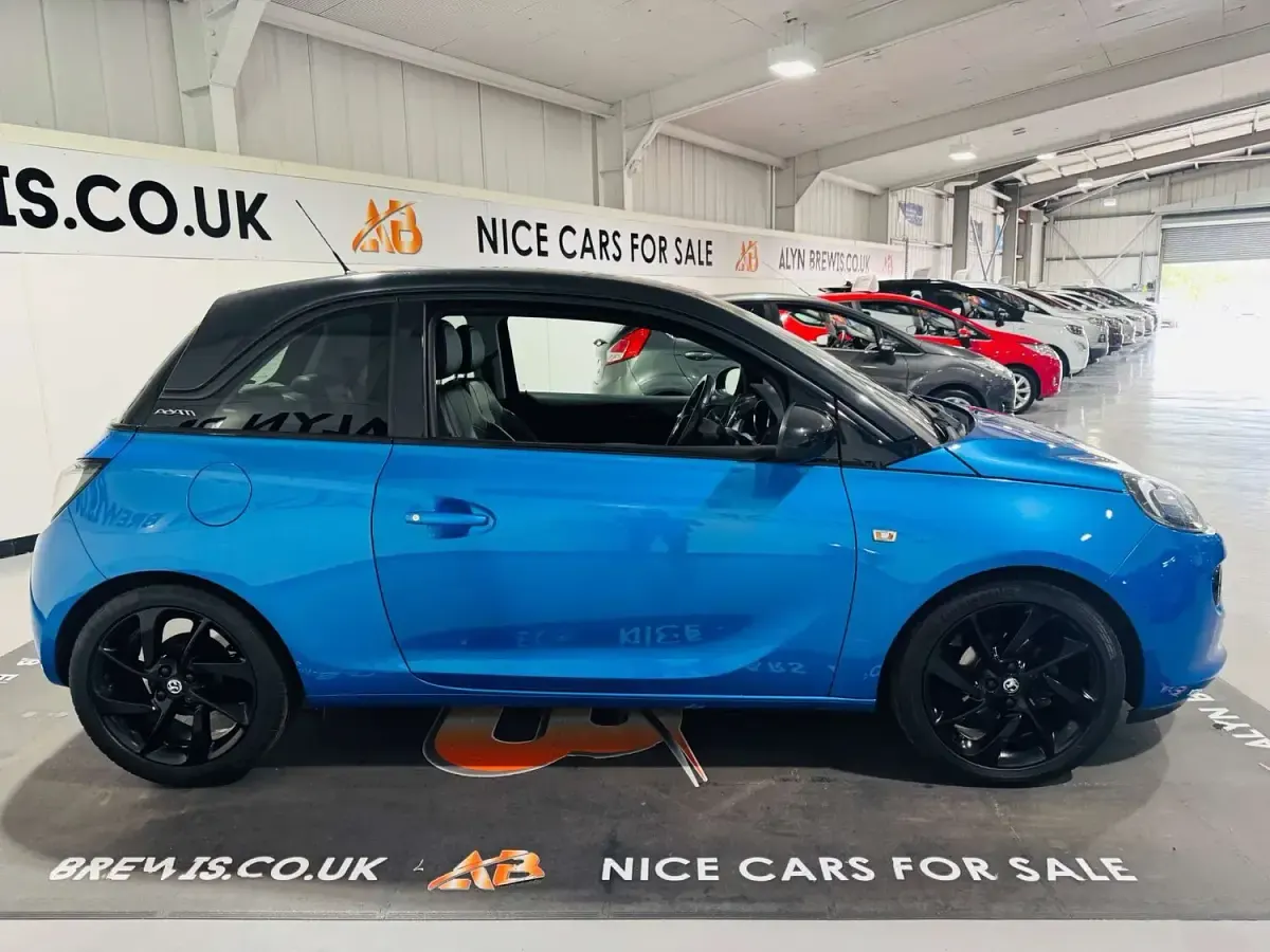 Used Vauxhall Adam 70 HP (51 kW) 2016 Blue Hatchback