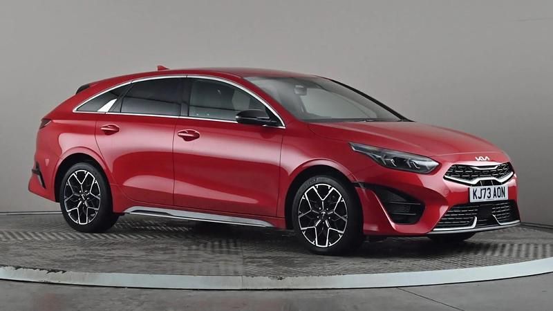 Used Kia ProCeed GT-Line 157 HP (115 kW) 2024 Red Estate