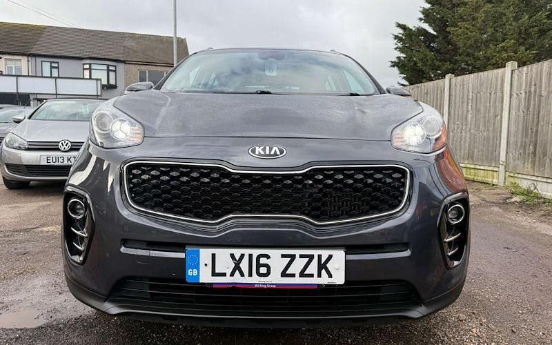 Used Kia Sportage 116 HP (85 kW) 2016 Silver SUV