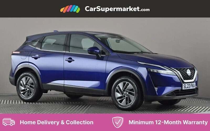 Used Nissan Qashqai Acenta Premium 158 HP (116 kW) 2022 Blue SUV