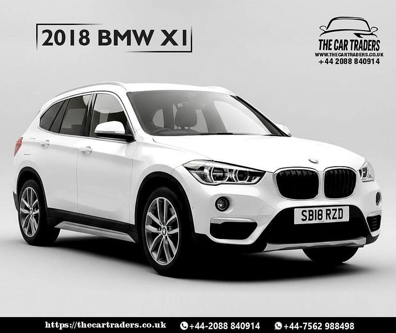White Used 2018 BMW X1 Sport Line SUV | £13,488 (Good price) - Image 1/4