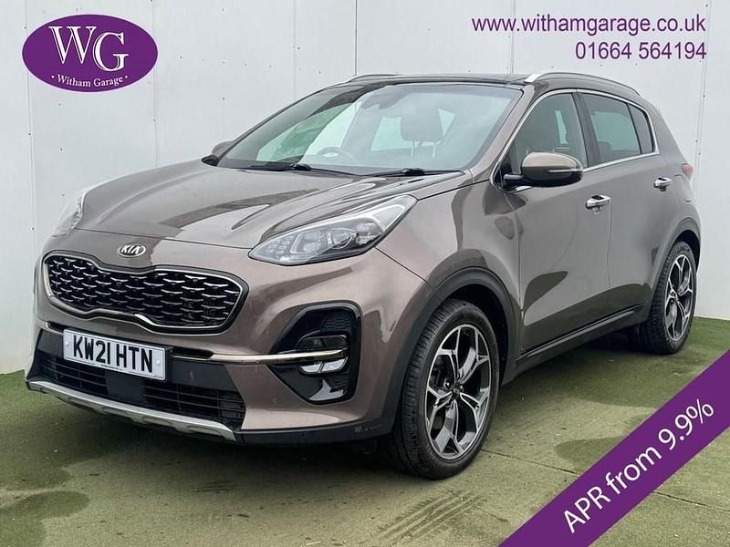 Brown Used 2021 Kia Sportage 4 SUV | £14,250 (Good price) - Image 1/4