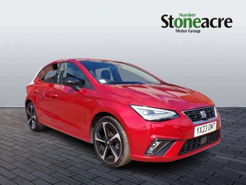 Red Used 2023 Seat Ibiza FR Sport Hatchback | £17,495 (Fair price) - Image 1/4