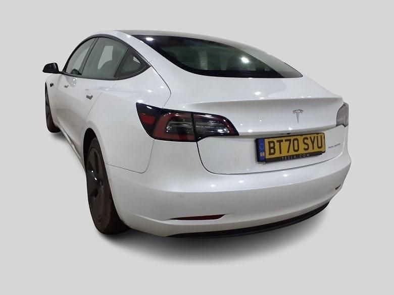 Used Tesla Model 3 Long Range AWD 366 kW (498 HP) 2020 White Sedan