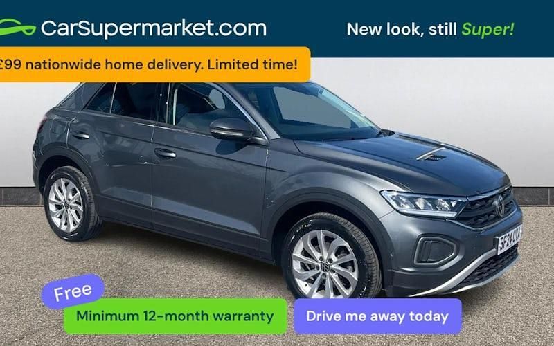Used VW T-Roc Match 150 HP (110 kW) 2024 Grey SUV