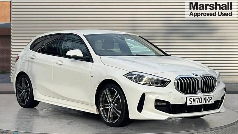 White Used 2020 BMW 118 M Sport Hatchback | £16,329 (Fair price) - Image 1/4