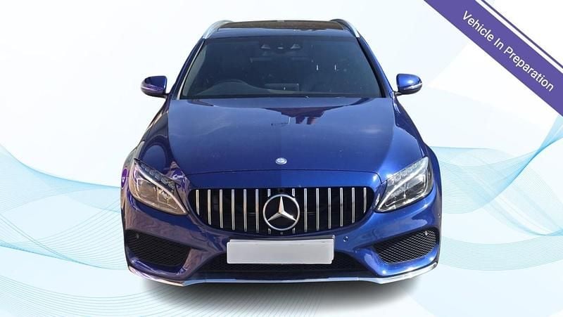 Used Mercedes C250 AMG Line Premium Plus 2016 Blue Estate