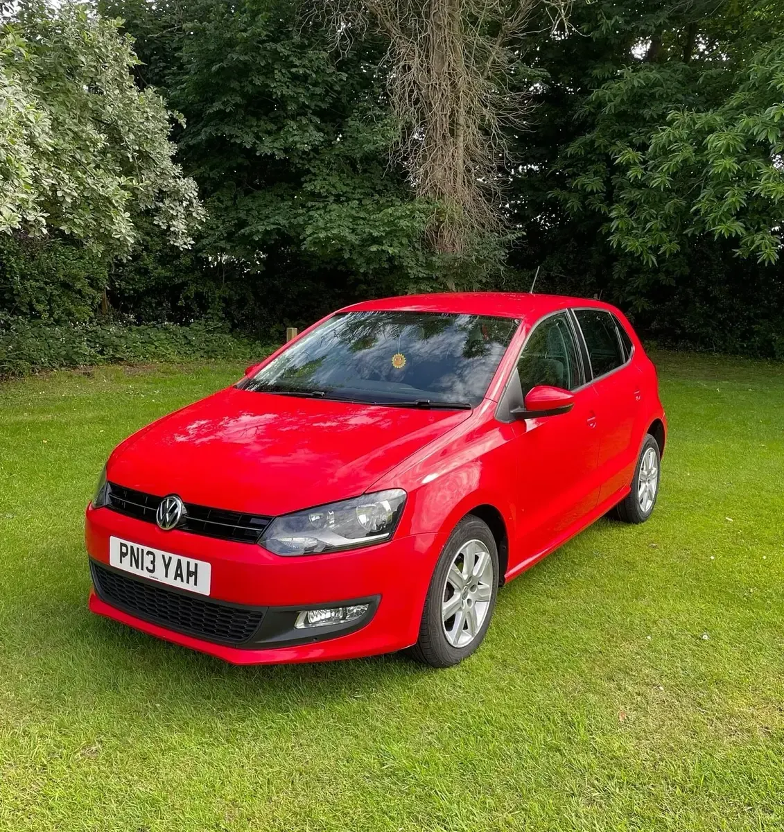 Used VW Polo Match 60 HP (44 kW) 2013 Red Hatchback