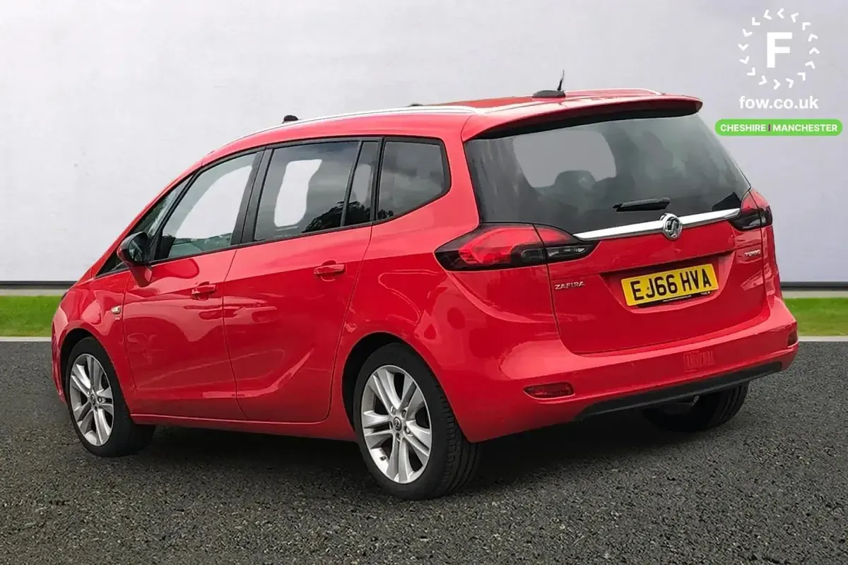 Used Vauxhall Zafira Tourer SRi 2016 Red MPV