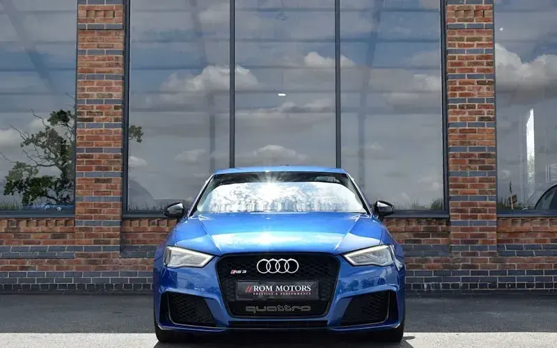 Used Audi RS3 Design 367 HP (269 kW) 2016 Blue Sedan