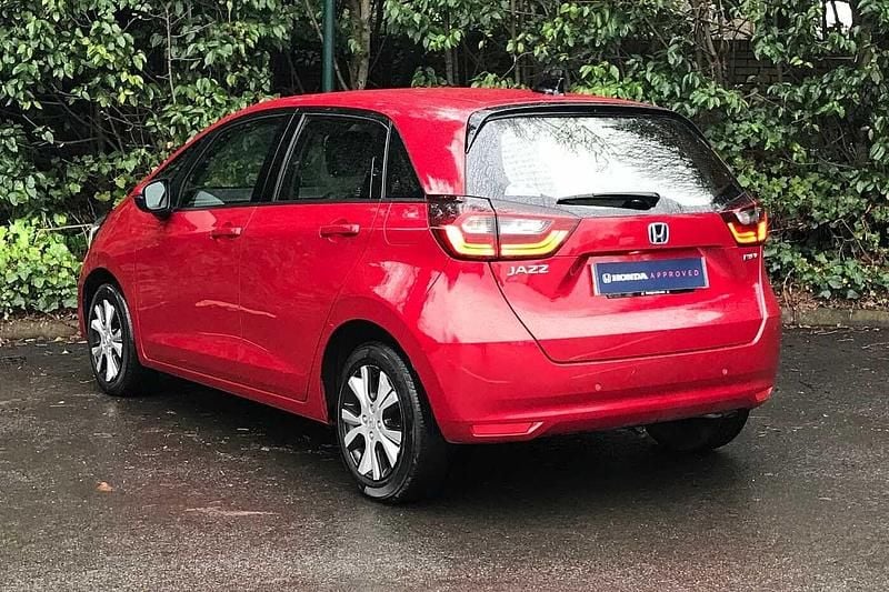 Used Honda Jazz Hybrid 109 HP (80 kW) 2023 Premium crystal red Hatchback