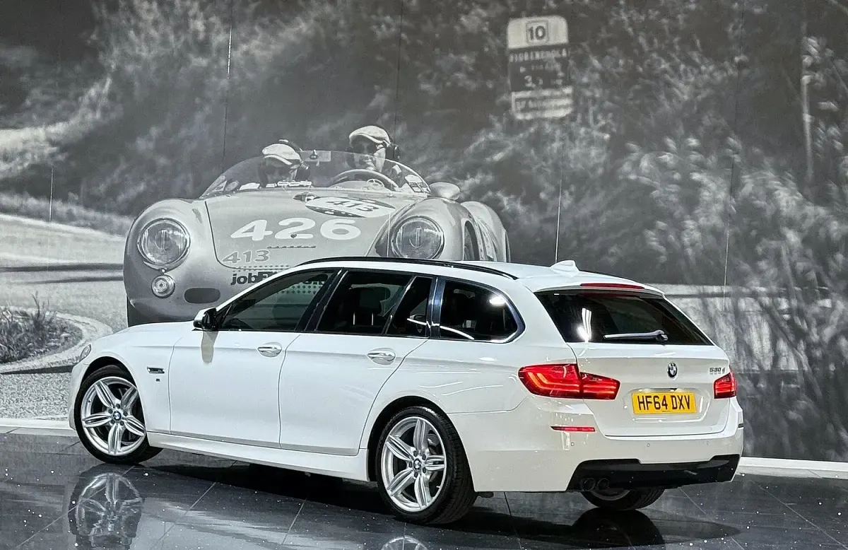 Used BMW 530 M Sport 2014 White Estate
