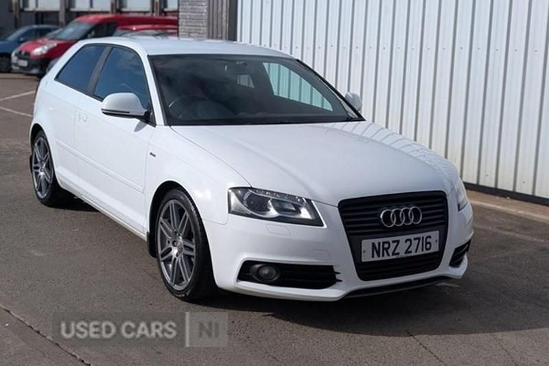 Used Audi A3 Black Edition 2010 White Hatchback
