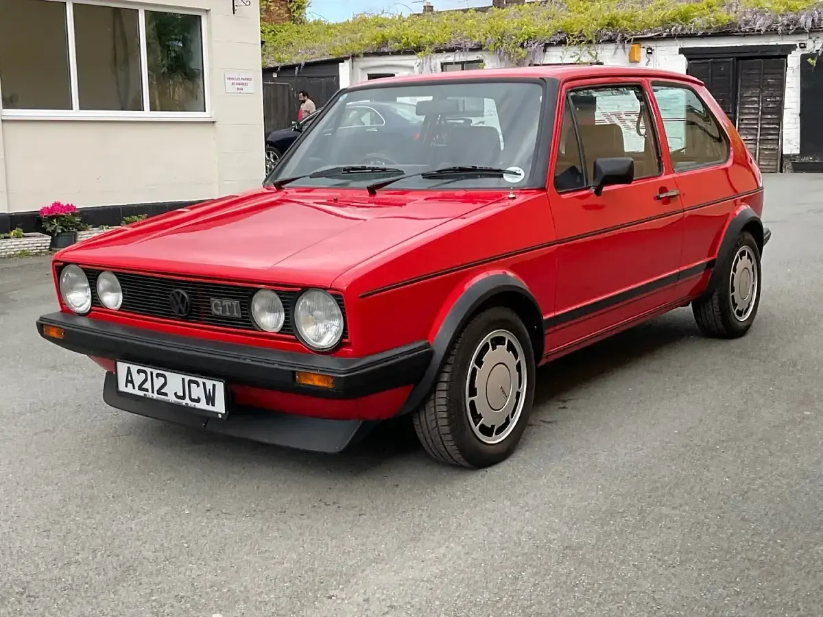 Used VW Golf II GTI 1983 Red Hatchback