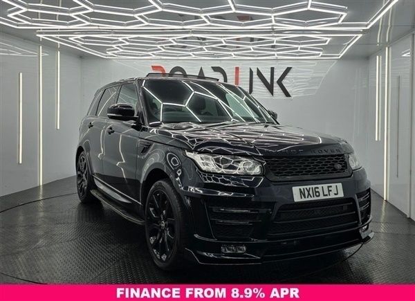 Black Used 2016 Land Rover Range Rover Sport HSE Dynamic SUV | £19,990 (Fair price) - Image 1/1