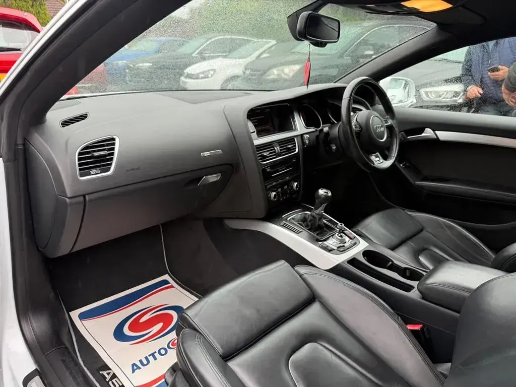 Used Audi A5 S-Line 2015 White Coupe