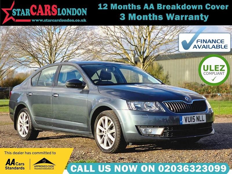 Used Skoda Octavia Elegance 150 HP (110 kW) 2015 Grey Hatchback