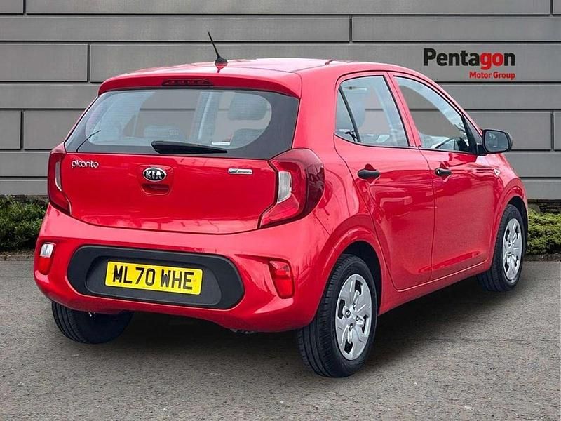 Używany Kia Picanto 65 KM (47 kW) 2020 Czerwony Hatchback
