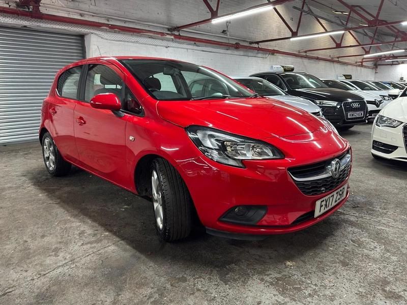 Used Vauxhall Corsa 75 HP (55 kW) 2017 Red Hatchback