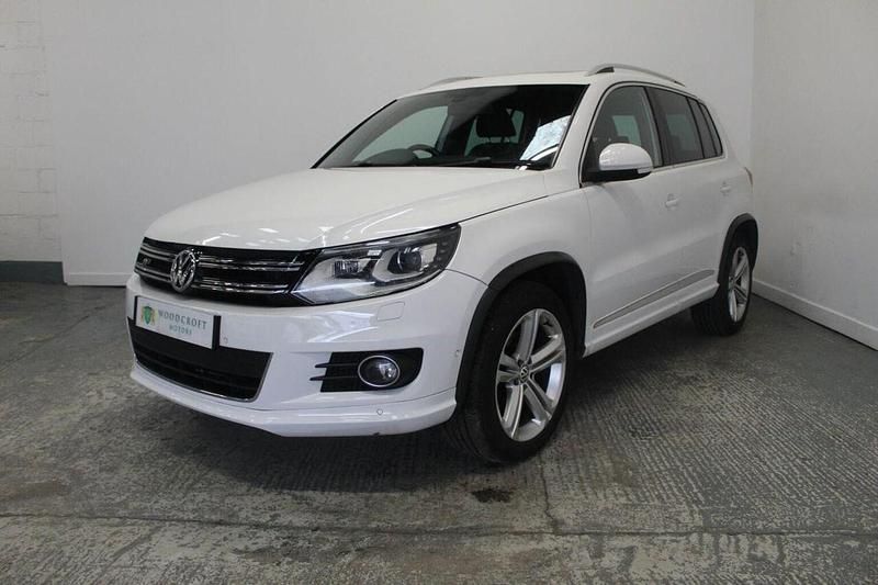 Used VW Tiguan R-line 177 HP (130 kW) 2013 White SUV