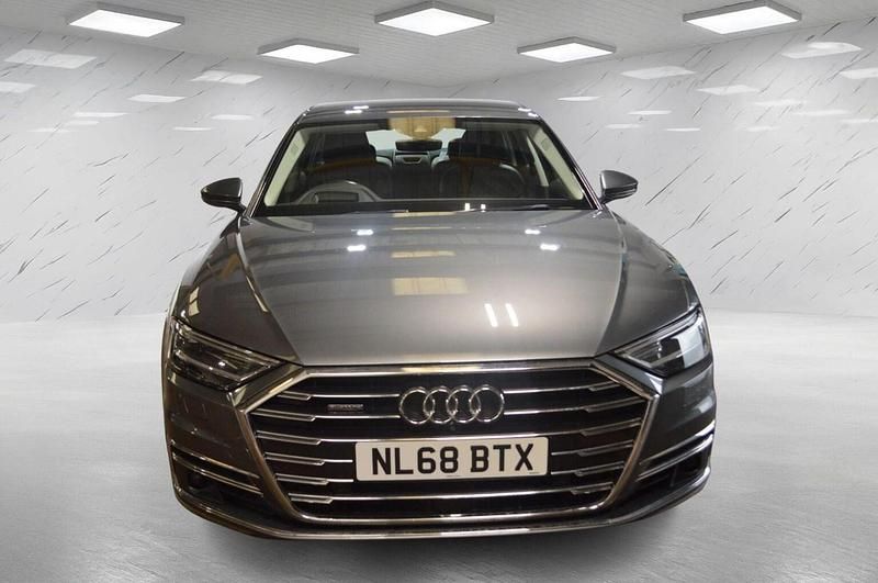 Used Audi A8 Comfort 286 HP (210 kW) 2018 Grey Sedan