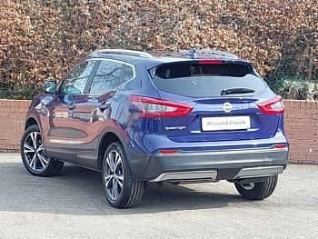 Used Nissan Qashqai N-Connecta 115 HP (84 kW) 2019 Blue SUV