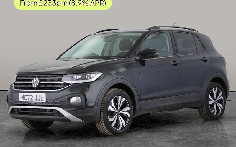 Used VW T-Cross Black Edition 110 HP (80 kW) 2023 Black SUV