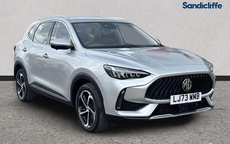 Metallic cosmic silver Used 2023 MG HS SE SUV | £15,325 (Good price) - Image 1/4