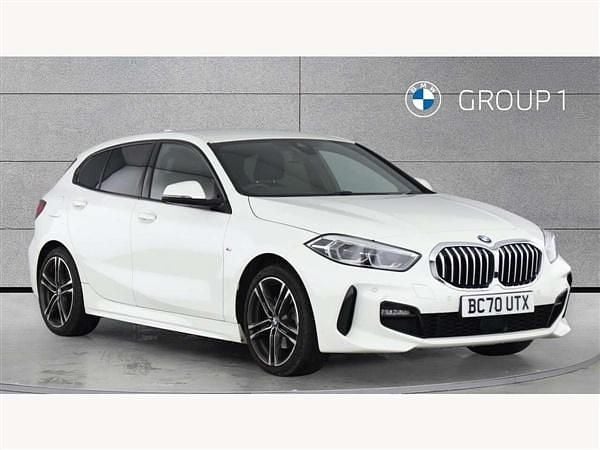 White Used 2020 BMW 118 M Sport Hatchback | £19,750 (Fair price) - Image 1/4