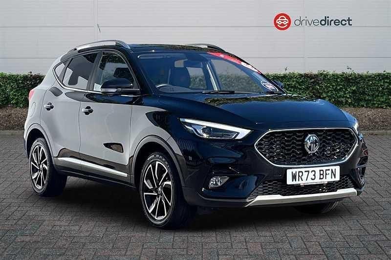 Metallic black pearl Used 2023 MG ZS Exclusive Sedan | £15,995 (Fair price) - Image 1/4