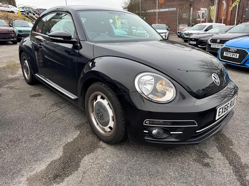 Used VW Beetle Design 150 HP (110 kW) 2016 Black Hatchback