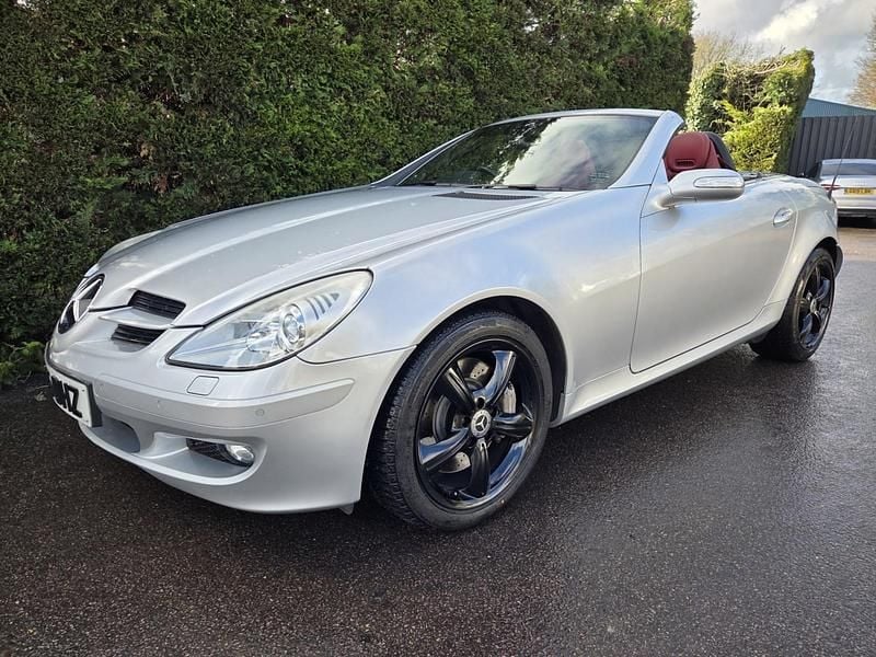 Used Mercedes SLK350 2005 Silver Cabriolet