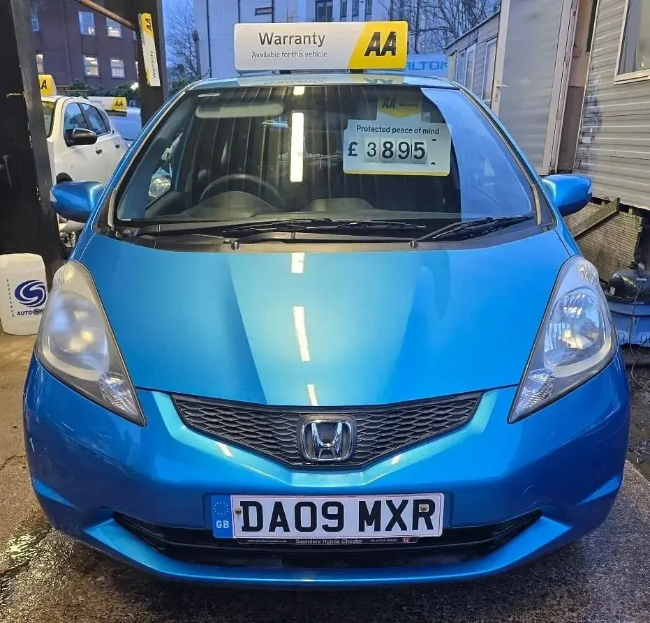 Used Honda Jazz ES 100 HP (73 kW) 2009 Blue Hatchback