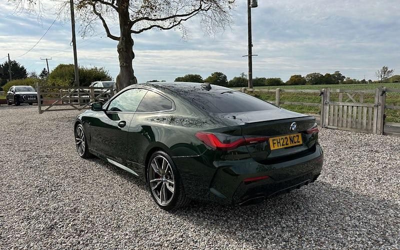 Used BMW M440 Impressive 340 HP (250 kW) 2022 Green Sedan