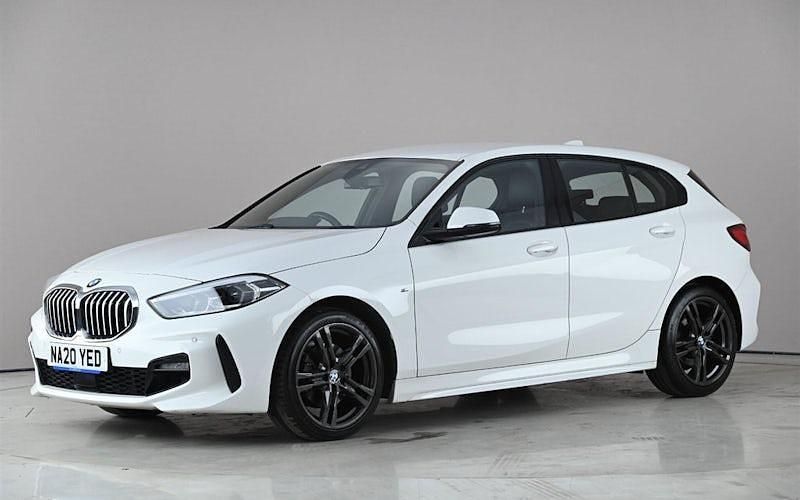 Used BMW 118 M Sport 140 HP (102 kW) 2020 White Hatchback