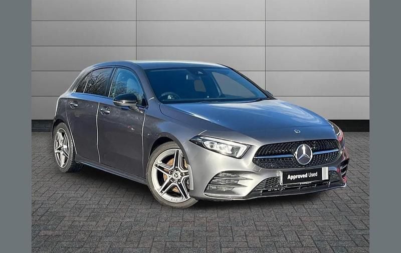 Grey Used 2021 Mercedes A220 AMG line Hatchback | £16,290 (Fair price) - Image 1/4