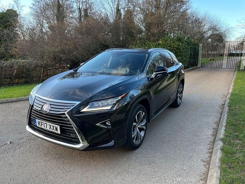 Used Lexus RX450h Luxury Line 2017 Black SUV
