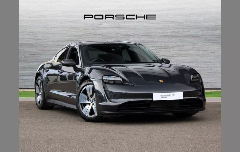 Grey Used 2021 Porsche Taycan Sedan | £44,490 (Fair price) - Image 1/4