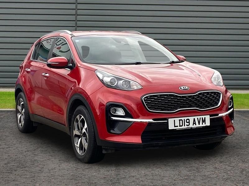 Red Used 2019 Kia Sportage SUV | £8,845 (Good price) - Image 1/4