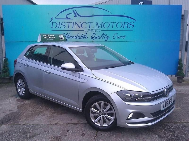 Silver Used 2018 VW Polo SE Hatchback | £9,449 (Fair price) - Image 1/4