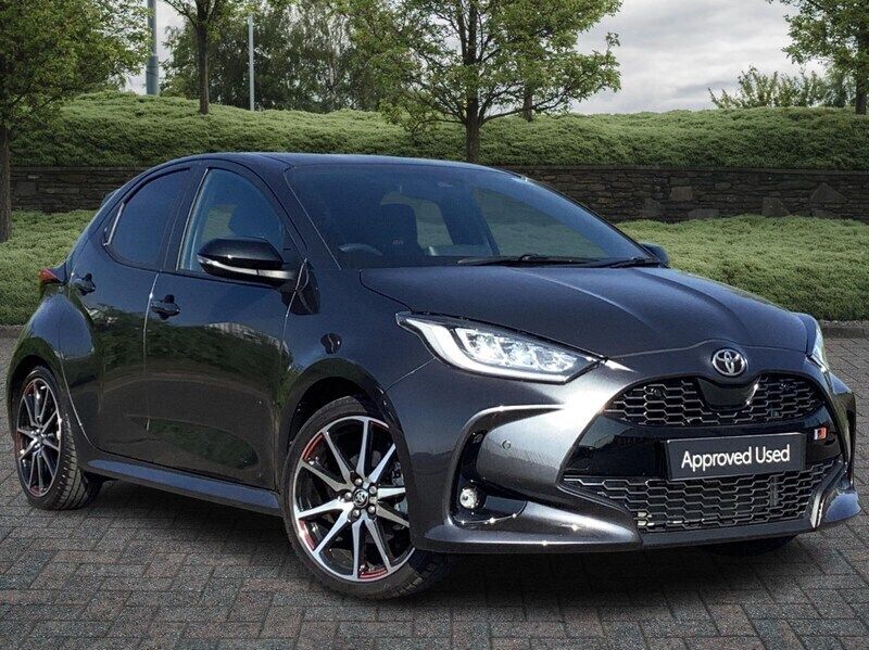 Grey Used 2023 Toyota Yaris Hybrid Sport Hatchback | £21,485 (Expensive) - Image 1/4