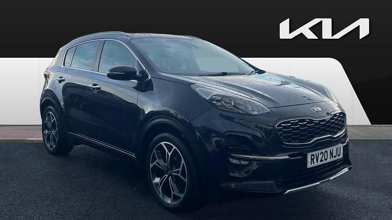 Used Kia Sportage GT-Line 177 HP (130 kW) 2020 Black SUV